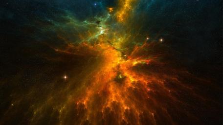 Cosmic Explosion of Colors in the Universe wallpaper