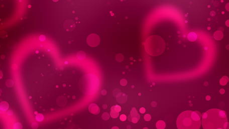Digital Hearts Glow in Valentine Bliss wallpaper