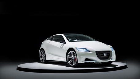 Sleek Honda in Futuristic Design Showcase wallpaper