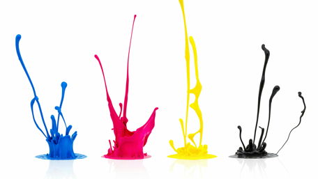 Vivid Splashes of Color Dance in Harmony wallpaper