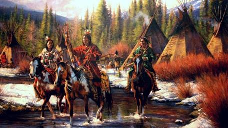 Riding Through Tranquil Landscapes wallpaper