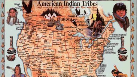 American Indian Tribes Across North America wallpaper