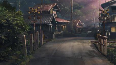 Ethereal Evening Crossing wallpaper