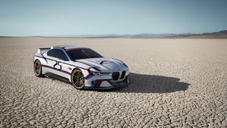 Ultimate BMW Dream Car in Desert Landscape wallpaper
