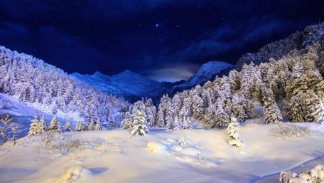 Winter night ✨ wallpaper