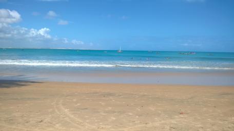 Serene Beachfront Bliss wallpaper