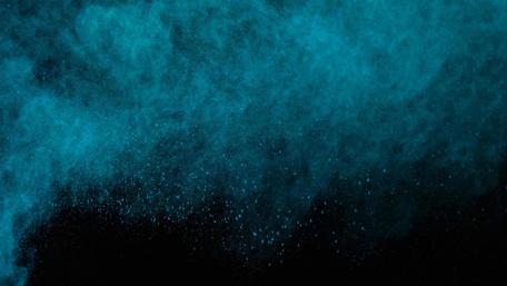 Mystic Blue Smoke Abyss wallpaper