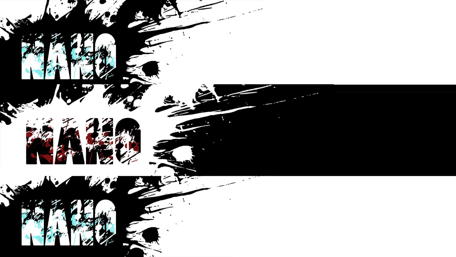 Bold Abstract Nano Art Splash Wallpaper wallpaper
