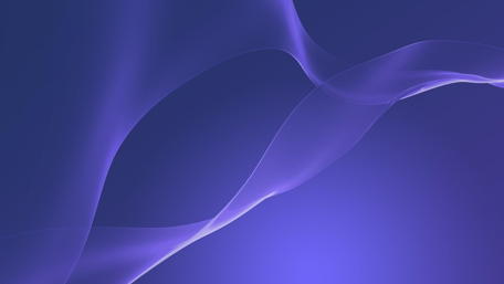 Ethereal Blue Waves Abstract Wallpaper wallpaper