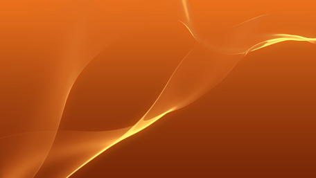 Golden Waves of Light and Energy wallpaper