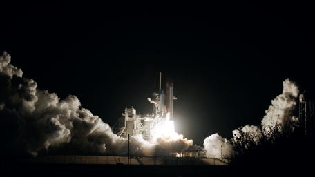 Liftoff into the Infinite Cosmos wallpaper