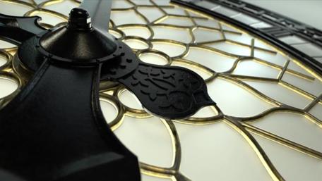 Elegant Clock Machinery in Detail wallpaper