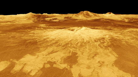 Venus Surface in Stunning Detail wallpaper