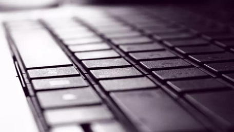 Sleek Keyboard Close-Up Wallpaper wallpaper