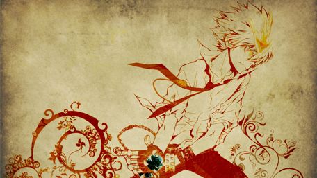 Power Unleashed Anime Artistry wallpaper