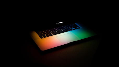 Macbook in Colorful Solitude wallpaper