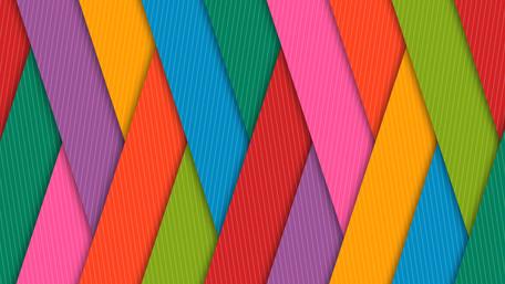 Vibrant Striped Spectrum wallpaper