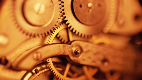 Intricate Clockwork Mechanism Design wallpaper