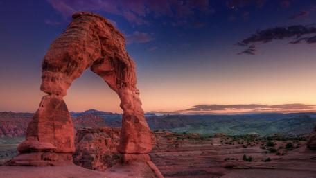 Arches National Park Sunset Magic wallpaper