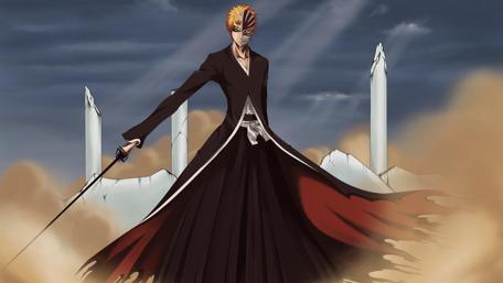 Ichigo's Resolve Against the Skies wallpaper