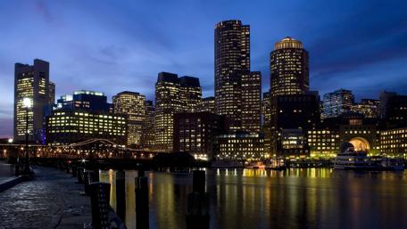 Stunning Night Cityscape of Los Angeles wallpaper