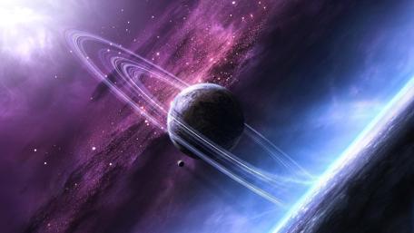 Enigmatic Cosmic Ballet wallpaper
