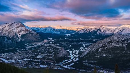 Sulphur Mountain wallpaper
