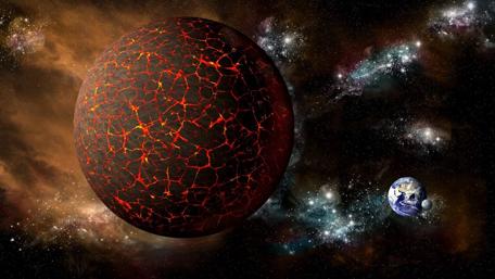 Rogue Planet Approaches Earth wallpaper