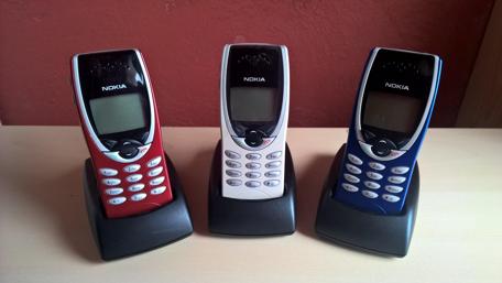 Nokia 8210 Vintage Phone Collection Wallpaper wallpaper