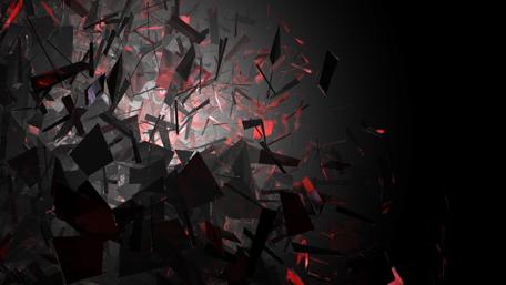 Shattered Vortex: A Dance of Light and Shadow wallpaper