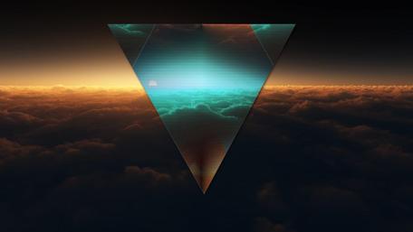 Geometric Dreams in the Sky wallpaper