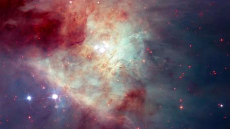 Mystical Beauty of the Orion Nebula wallpaper