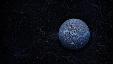 Futuristic Orb of Imagination wallpaper