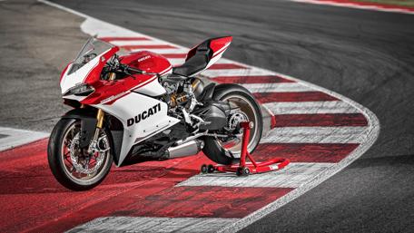 Ducati 1299 Racing on Track Surface wallpaper