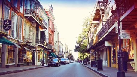 Golden Hour on Royal Street, New Orleans wallpaper
