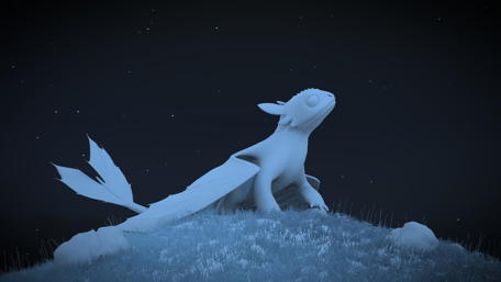 Mysterious Creature in Shadows wallpaper
