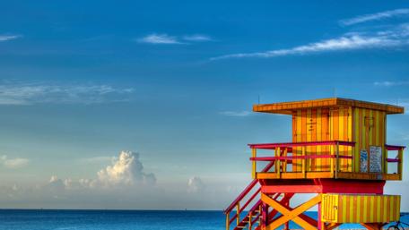 Vibrant Miami Summer Escape wallpaper