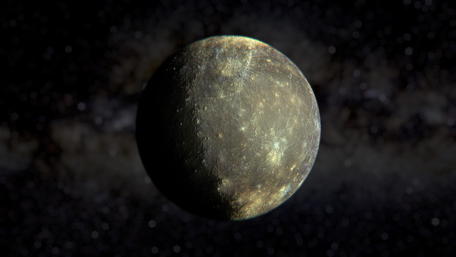 Mercury in the Vast Cosmos wallpaper