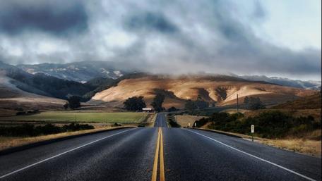Journey Through California's Scenic Roads wallpaper