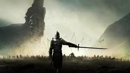 Last Stand of the Forgotten Knight wallpaper