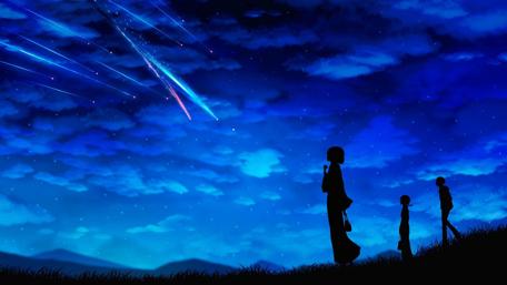 Starry Night from "Your Name" wallpaper