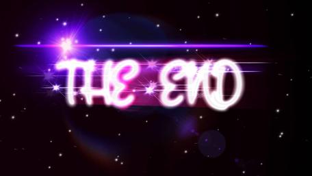 The End Under Cosmic Lights wallpaper