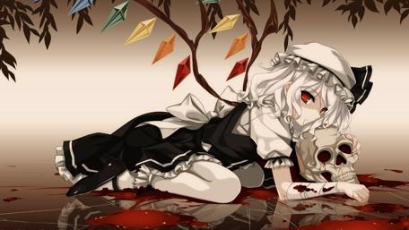 Dark Reverie of a Gothic Maiden wallpaper