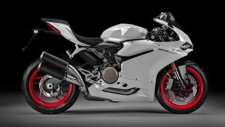 Sleek White Motorcycle Design wallpaper