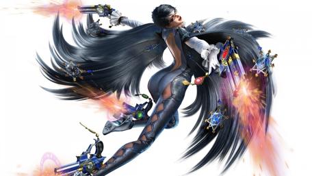 Elegant Action Heroine in Battle Pose wallpaper