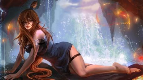 Mystical Aura of Terumi in Naruto Shippuden wallpaper