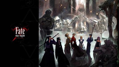 Epic Battle of Heroes in a Mystical Realm wallpaper