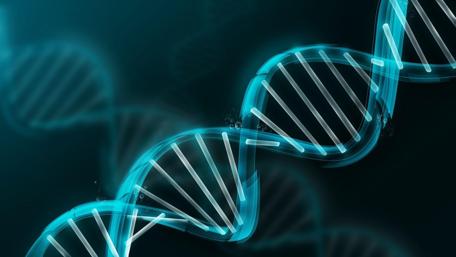 DNA spiral wallpaper
