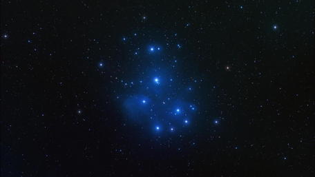 Enigmatic Starry Cluster in Space wallpaper