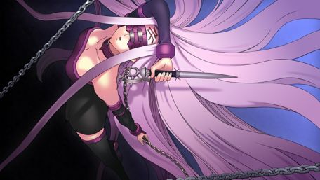 Mystic Chains of the Purple Warrioress wallpaper